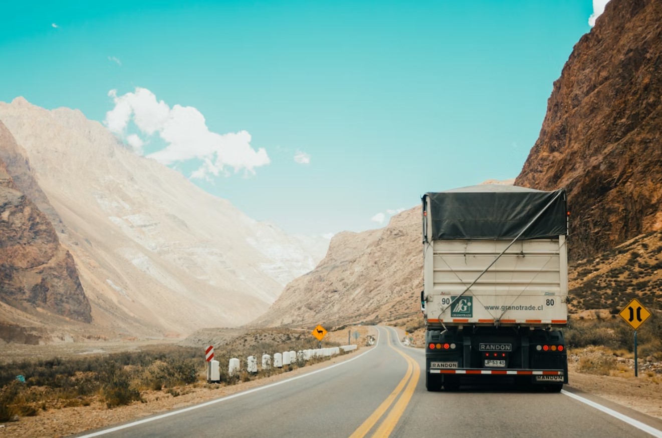 Box truck on Australian road highlighting hidden insurance risks